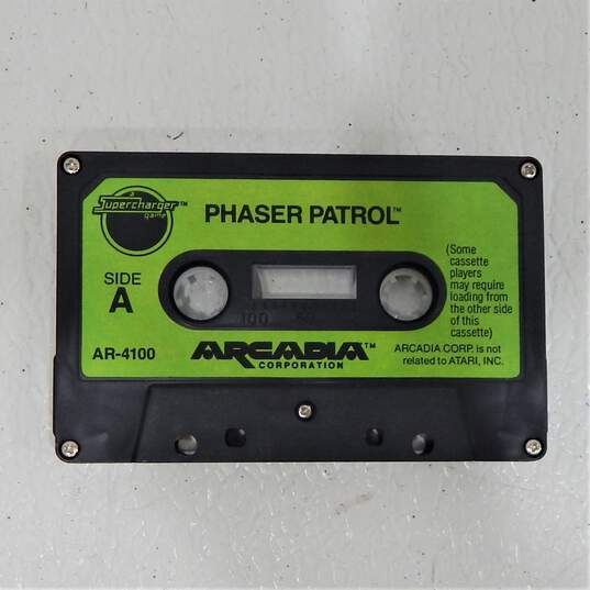 Atari 2600 Cassette Games Phaser Patrol & Suicide Mission image number 2