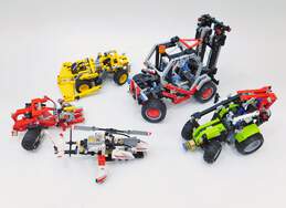 Assorted LEGO Technic Built Sets Lot