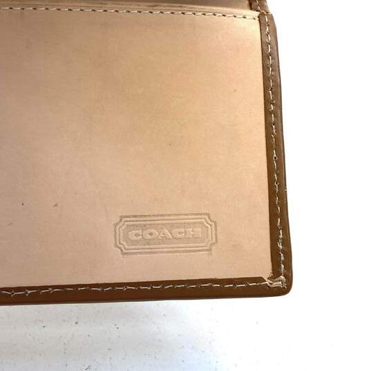 Coach Brown Leather Wallet image number 5