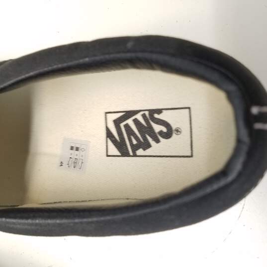 Vans Classic Canvas Slip On Shoes Black 12 image number 8