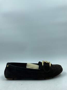 Burberry D.Brown Driving Loafers W 8 COA