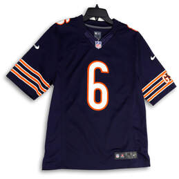 Mens Blue Chicago Bears Jay Cutler #6 NFL Football Jersey Size Medium
