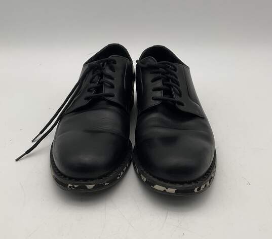 Jimmy Choo Men's Size 39 Black Dress Shoes With Black & White Soles image number 3