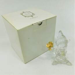 Disney Lenox Snow White Daisies From Dopey Crystal & Gold Figurine IOB