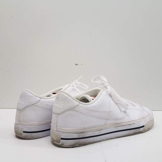 Nike Court Legacy Classic Sneakers White Men's Size 10 image number 4