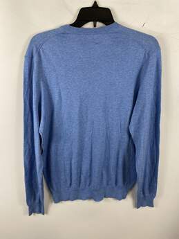 Clubroom Men Blue V-Neck Sweater S NWT alternative image