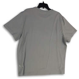 Mens Gray Crew Neck Short Sleeve Regular Fit Pullover T-Shirt Size X-Large alternative image