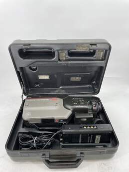 CG-9906 Full Size Movie Handheld Video System VHS Camcorder Set Not Tested alternative image