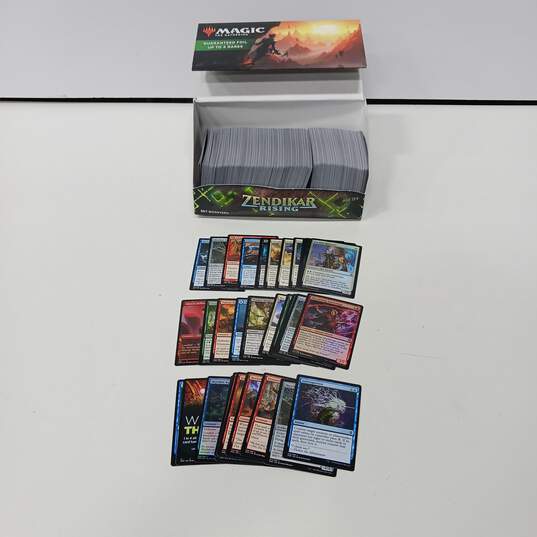 3 Boxes of lbs of Magic The Gathering Trading Cards (2 Zendikar Rising & 1- Strixhaven School Of Mages) image number 6