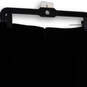 NWT Womens Black Flat Front Back Zip Short Straight & Pencil Skirt Size 12 image number 1