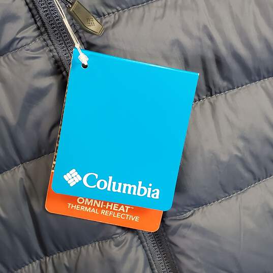 Columbia Men Blue Puffer Jacket Sz 4XT NWT image number 6