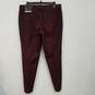 NWT Mens Brown Milan Flat Front Slim Fit Straight Leg Dress Pants Sz 34x30 image number 2