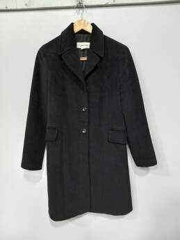 Men’s Calvin Klein Single Breasted Button-Up Overcoat Sz 6