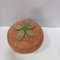 Handmade Woven 'Strawberry' Basket w/Lid image number 6