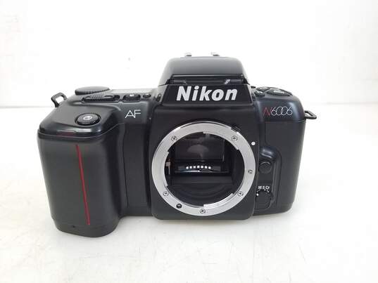 Nikon N6006 AF 35mm SLR Camera Body For Parts Repair image number 1