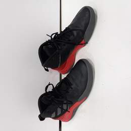 Men's Red & Black Basketball Shoes Size 9.5