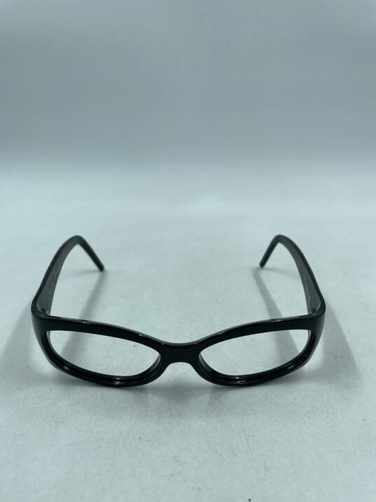 Fendi FF Black Oval Eyeglasses image number 2