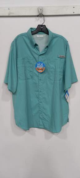 Columbia Men's Tamiami PFG Omni-Shade SS Shirt Size L/G NWT