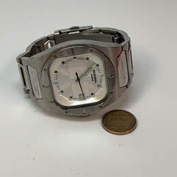 Designer Diesel DZ-4116 Silver-Tone Stainless Steel Analog Wristwatch alternative image