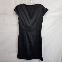 Black Laundry By Shelli Segal Cap Scoop Neck Sleeve Sheath Dress Size 6 alternative image