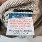 Hill Walker Oatmeal Wool Long Sleeve Quarter Zip Sweater Size Large - Tags Attached image number 4