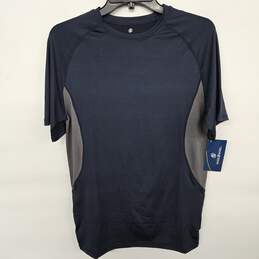 Wire 2 Wire Navy Athletic Tee