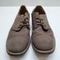 MENS GUESS CANVAS BROWN OXFORD SHOES SIZE 9 image number 3