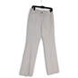 Womens White Denim Light Wash Stretch Pockets Straight Leg Jeans Size 4/27 image number 1