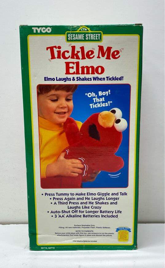 Tyco Red Sesame Street Tickle Me Elmo 32715 image number 3