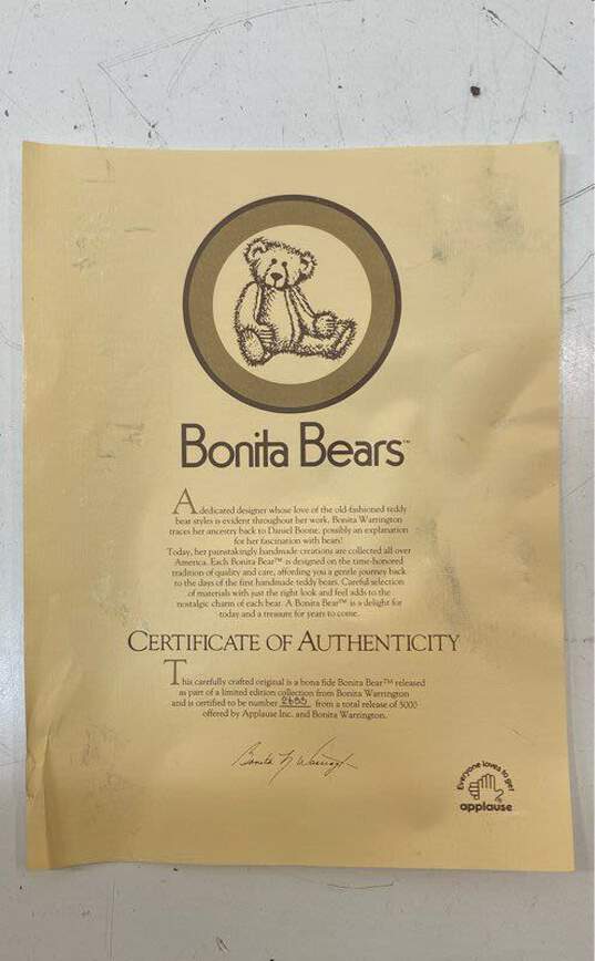 Applause Bonita Bears Jacks Plush image number 7