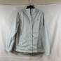 Women's Light Grey Rain Jacket, Sz. L image number 1