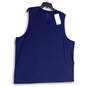 NWT Mens Blue Dri-Fit Sleeveless Athletic Pullover T-Shirt Size XXL image number 1