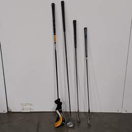 Bundle of 4 Assorted Golf Clubs