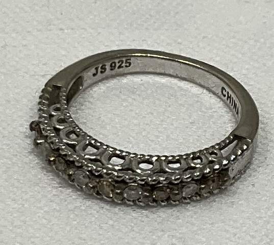 Sterling Silver Fashion Ring Size 5.5 image number 2