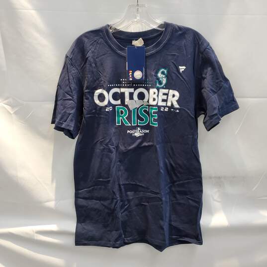 Fanatics Seattle Mariners 2022 Post Season T-Shirt NWT Size M image number 1