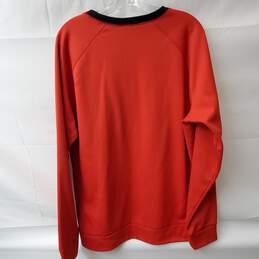 Burton Bright Orange Pullover Sweatshirt Size L alternative image