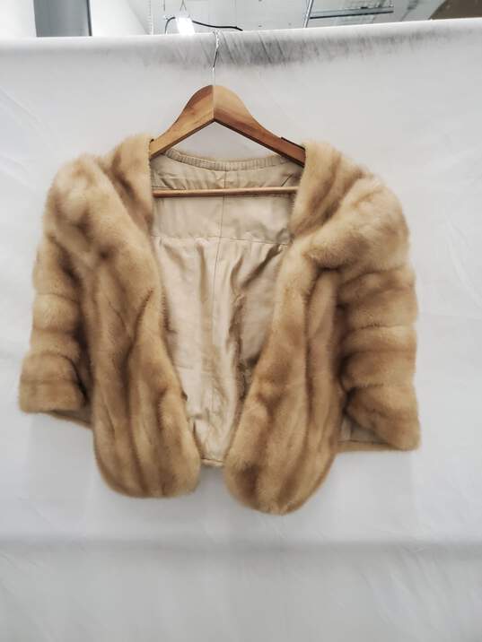 Women VTG Mink Fur Coat Size-M Used image number 1