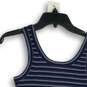 NWT Carve Designs Womens Blue White Striped Round Neck Pullover Tank Top Size M image number 4
