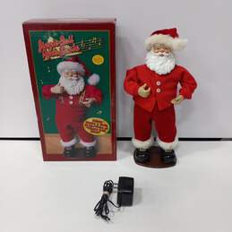 Vintage 1998 Christmas Fantasy Rock Santa Collectibles Jingle Bell Rock Santa (Edition #1 Retired In 1999) IOB