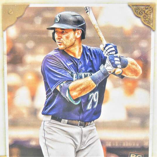 2022 Cal Raleigh Topps Gypsy Queen Rookie Seattle Mariners image number 2