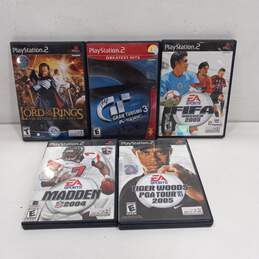 Bundle of 5 Sony PlayStation 2 Video Games