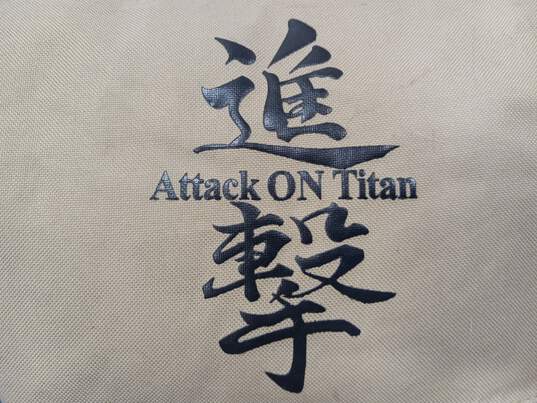Attack on Titan Teens' Beige School Bag image number 4