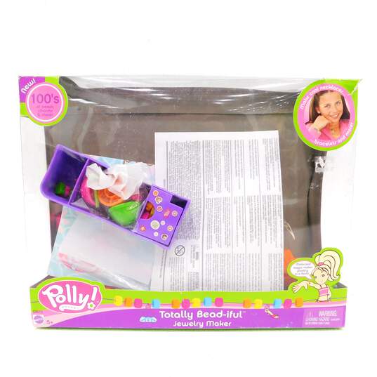 Polly Pocket Mermaid Stars & Totally Bead-iful Play Sets W/ 2 Dolls IOB image number 9
