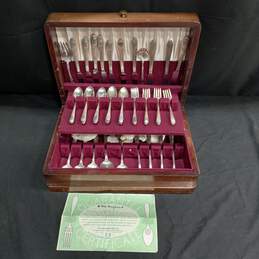 Wm Rogers, Silverware Collection, In Wood Box