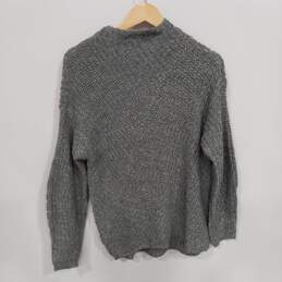 William Rast Women's Robbin Gray Cable Knit LS Round Neck Sweater Size S