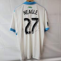 Seattle Sounders Lamar Neagle #27 Signed Adidas Xbox Jersey 2XL