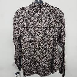 Chaps Floral Long Sleeve Button-Up alternative image