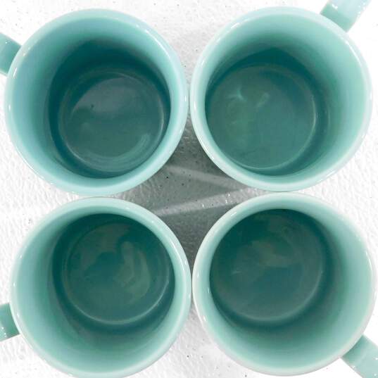 Vintage Corning Ware Aqua Turquoise Coffee Cup Lot image number 3