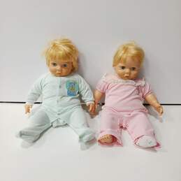 Playmates 1986 Twin Baby Dolls