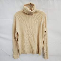 Barrie Pure Lambswool Pullover Turtleneck Sweater No Size